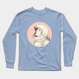 Astronaut Girl Long Sleeve T-Shirt